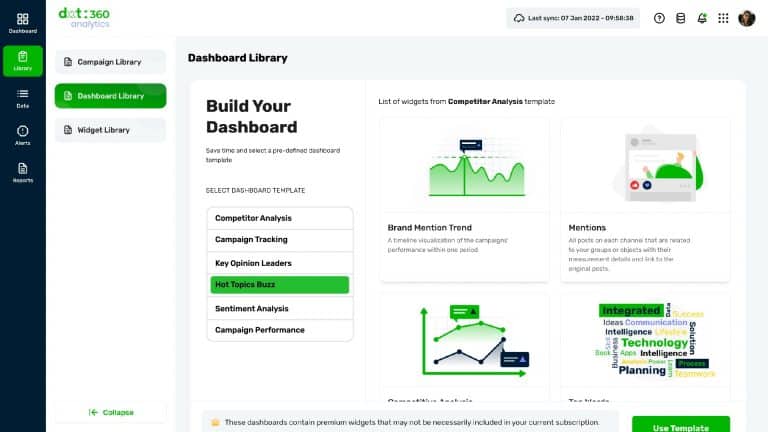 Media Monitoring Features