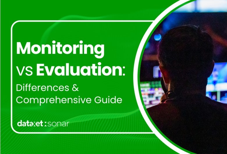 monitoring vs evaluation differences